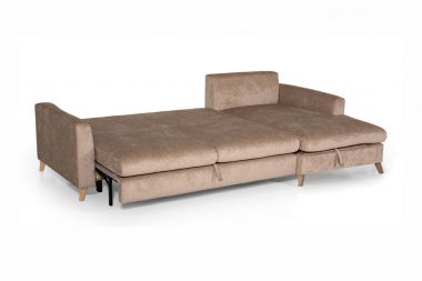 GLORY maža kampinė sofa-lova