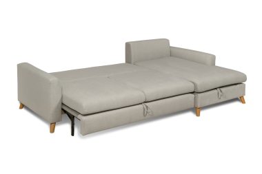 GLORY maža kampinė sofa-lova