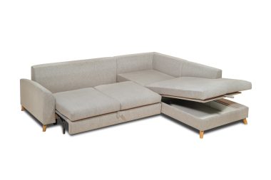 STELLA kampinė sofa-lova