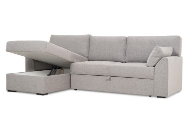 SAMUEL maža kampinė sofa-lova
