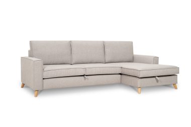 SAND maža kampinė sofa-lova