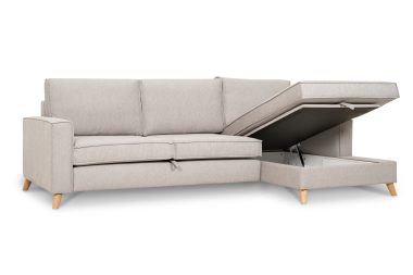 SAND maža kampinė sofa-lova