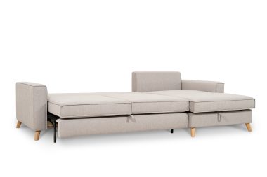 SAND maža kampinė sofa-lova