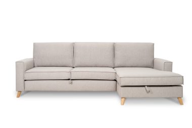 SAND maža kampinė sofa-lova